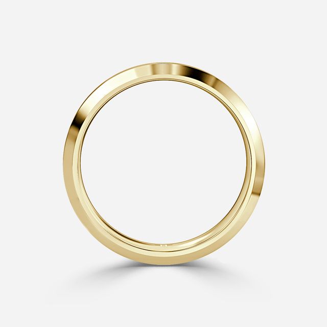 Ezra 6mm Yellow Gold Wedding Ring