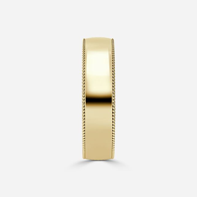 Luis 5mm Yellow Gold Wedding Ring