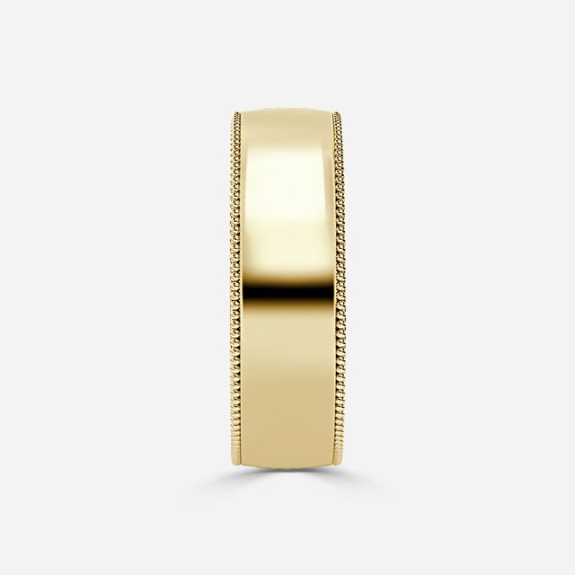 Luis 6mm Yellow Gold Wedding Ring