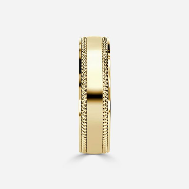 Finley 5mm Yellow Gold Wedding Ring