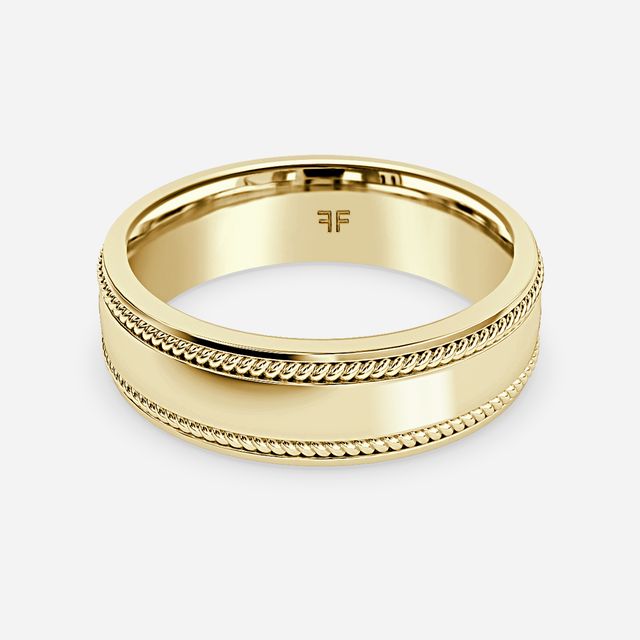 Finley 6mm Yellow Gold Wedding Ring