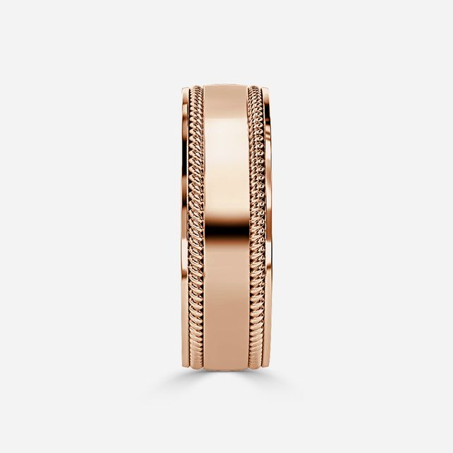 Finley 6mm Rose Gold Wedding Ring