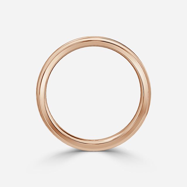 Merriot 6mm Rose Gold Wedding Ring
