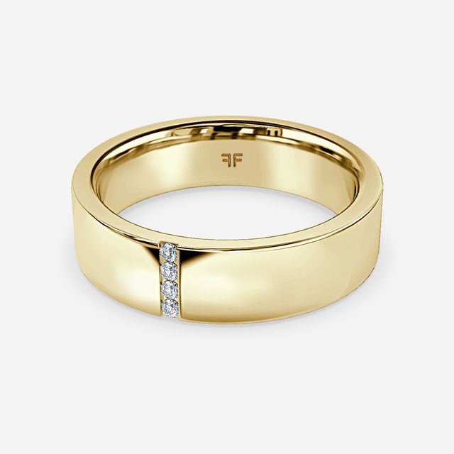 Alexander 5mm Yellow Gold Wedding Ring