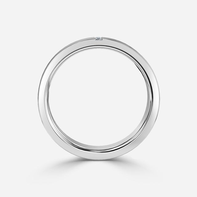 Alexander 5mm White Gold Wedding Ring