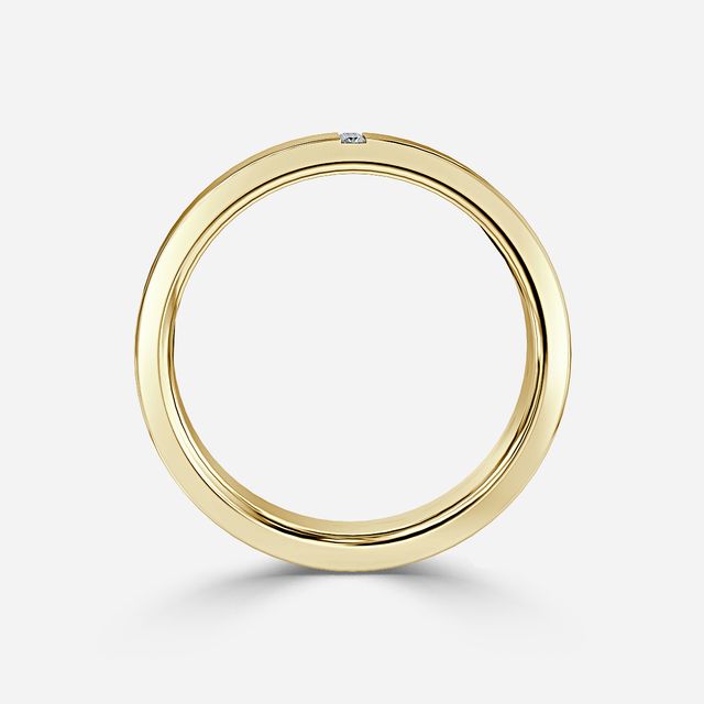 Alexander 6mm Yellow Gold Wedding Ring