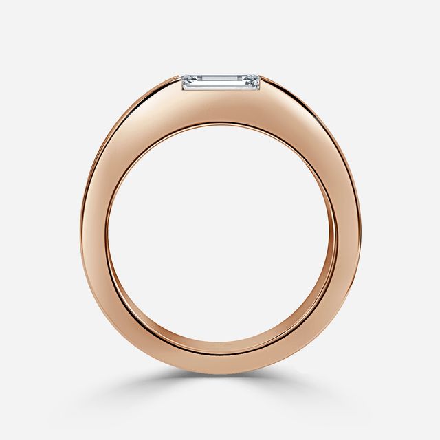 Roman 5mm Rose Gold Wedding Ring