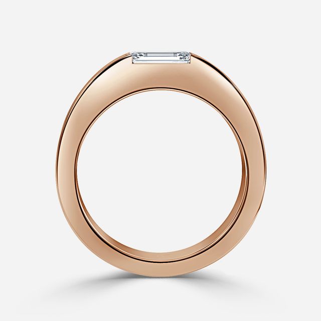 Roman 6mm Rose Gold Wedding Ring