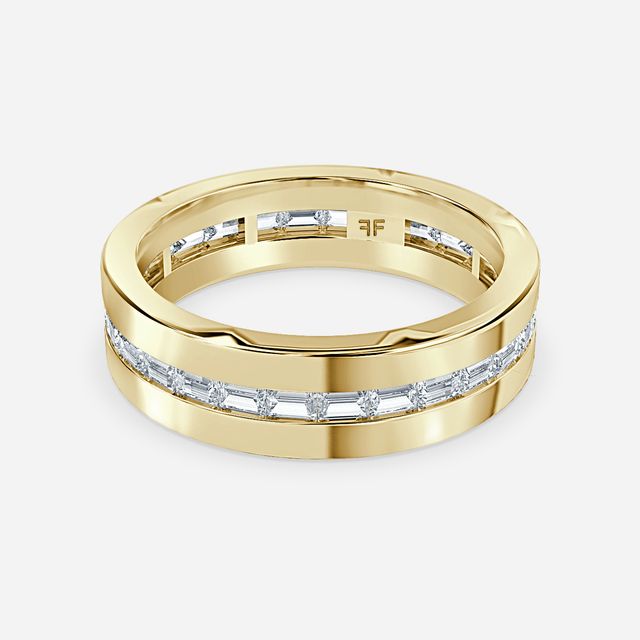 Milan 5mm Yellow Gold Wedding Ring