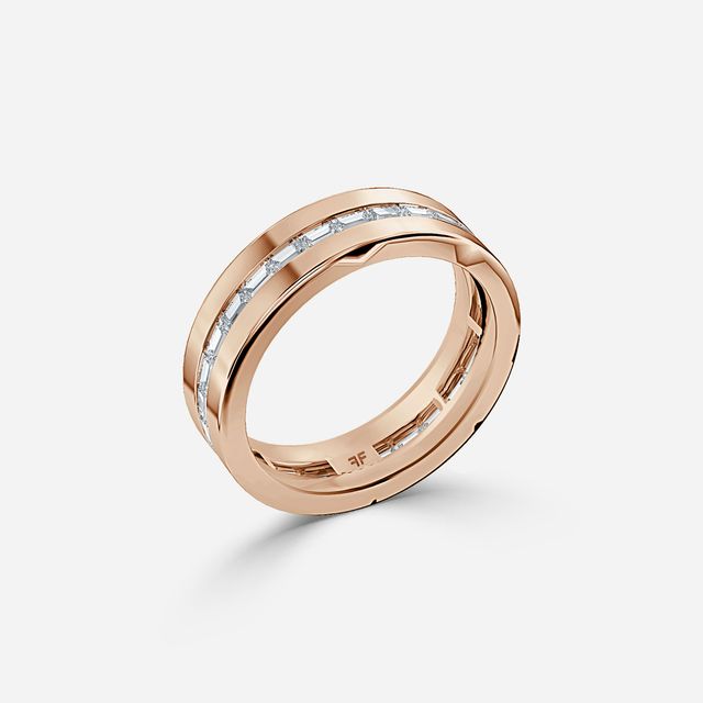 Milan 5mm Rose Gold Wedding Ring