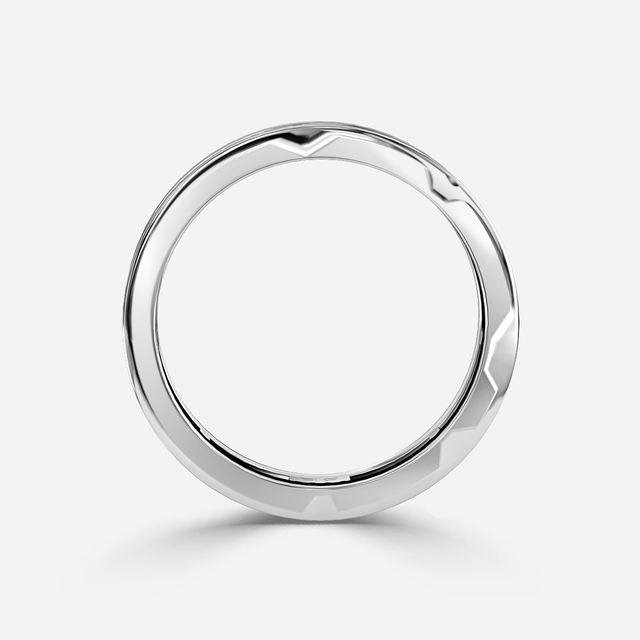 Milan 6mm White Gold Wedding Ring