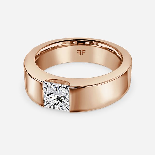 Lucas 5mm Rose Gold Wedding Ring