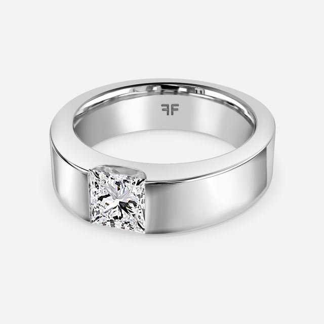 Lucas 5mm White Gold Wedding Ring