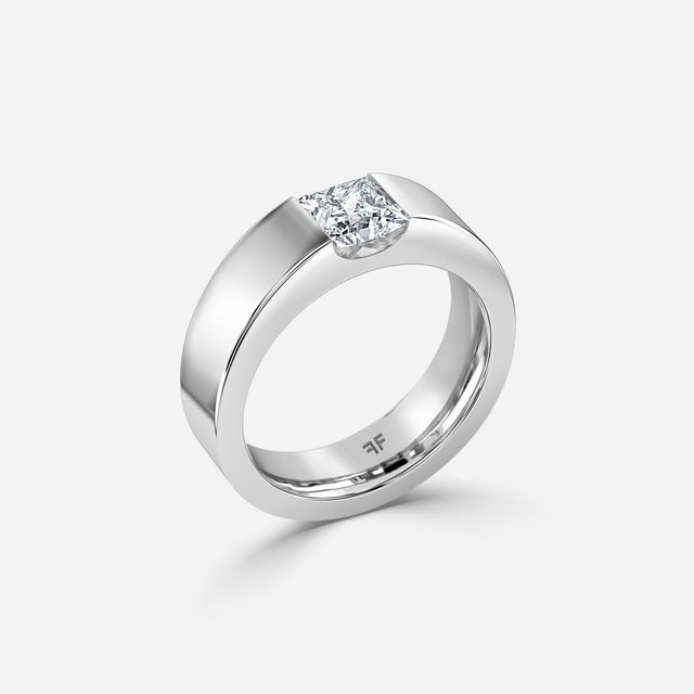 Lucas 5mm White Gold Wedding Ring