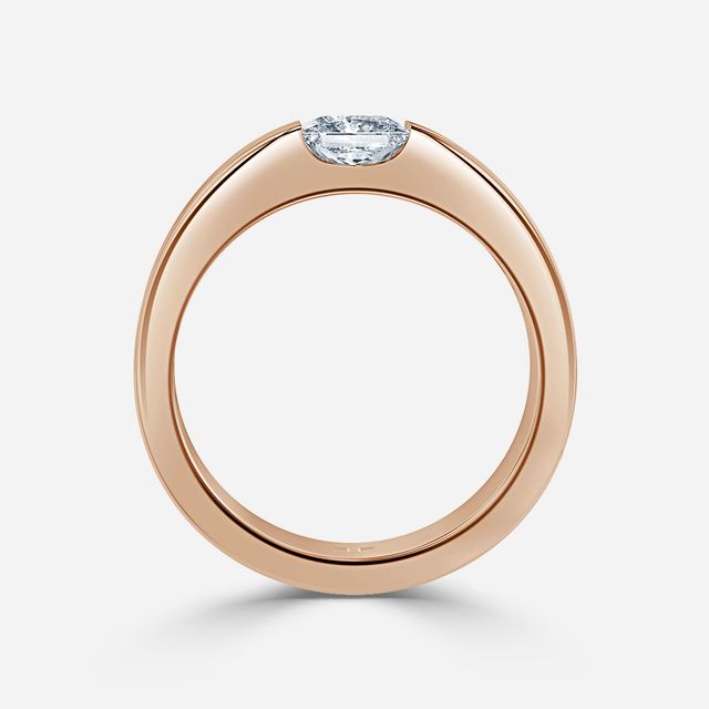 Lucas 5mm Rose Gold Wedding Ring