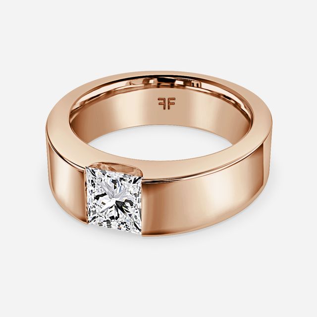 Lucas 6mm Rose Wedding Ring