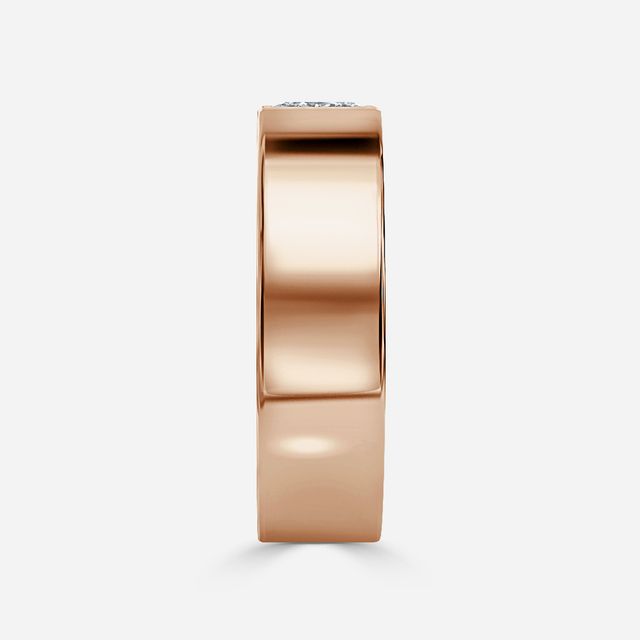 Lucas 6mm Rose Wedding Ring
