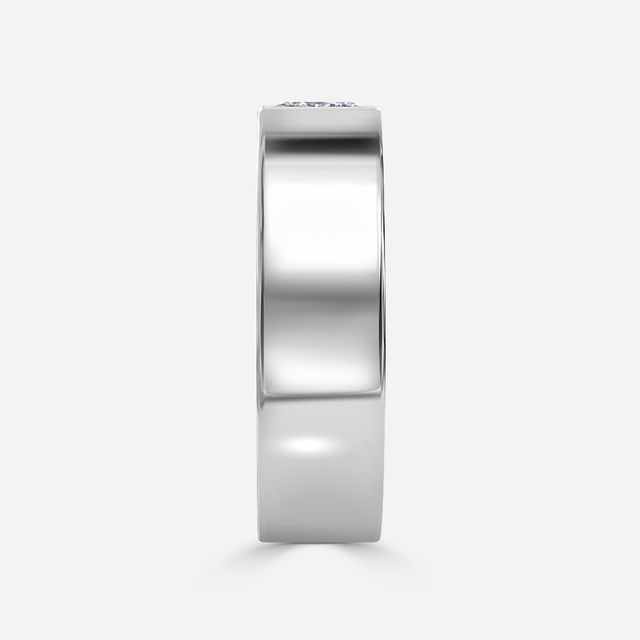 Lucas 6mm White Gold Wedding Ring