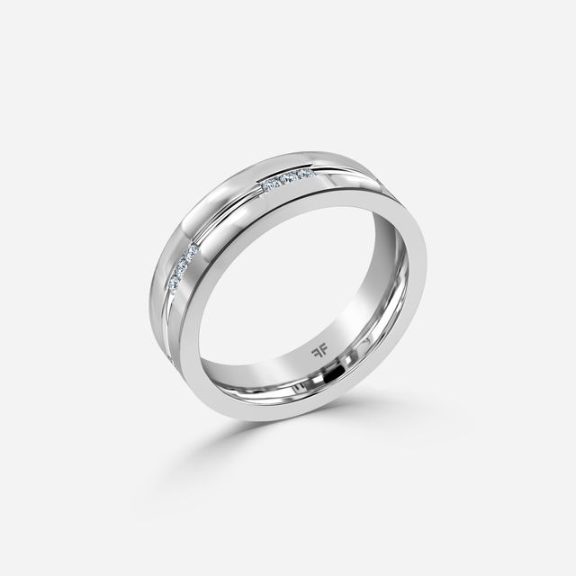 Orlando 5mm White Gold Wedding Ring