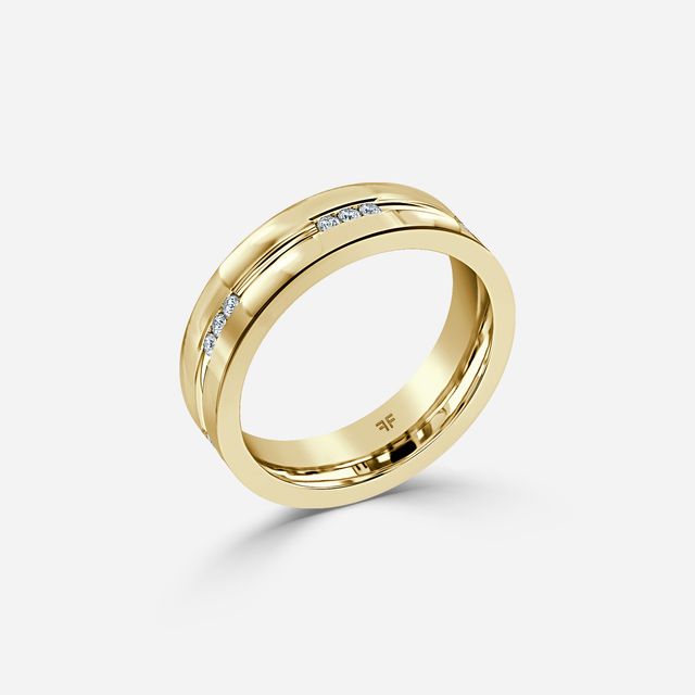Orlando 5mm Yellow Gold Wedding Ring