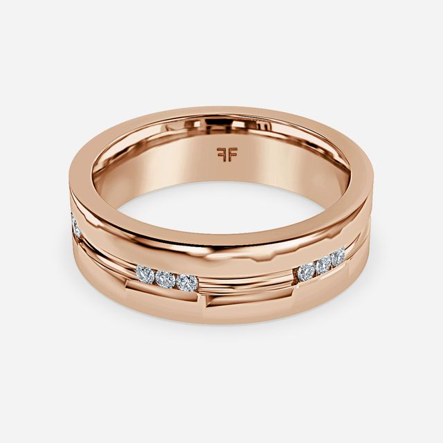 Orlando 6mm Rose Gold Wedding Ring