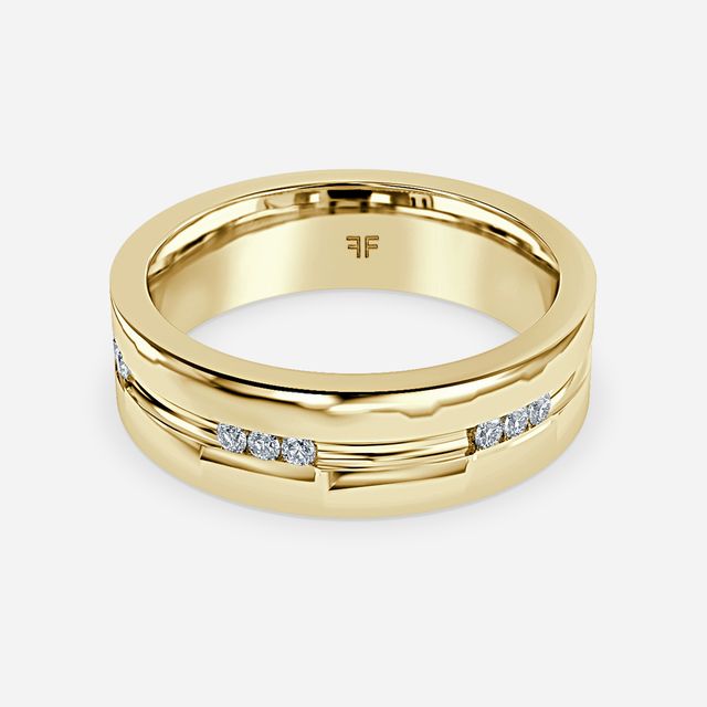 Orlando 6mm Yellow Gold Wedding Ring