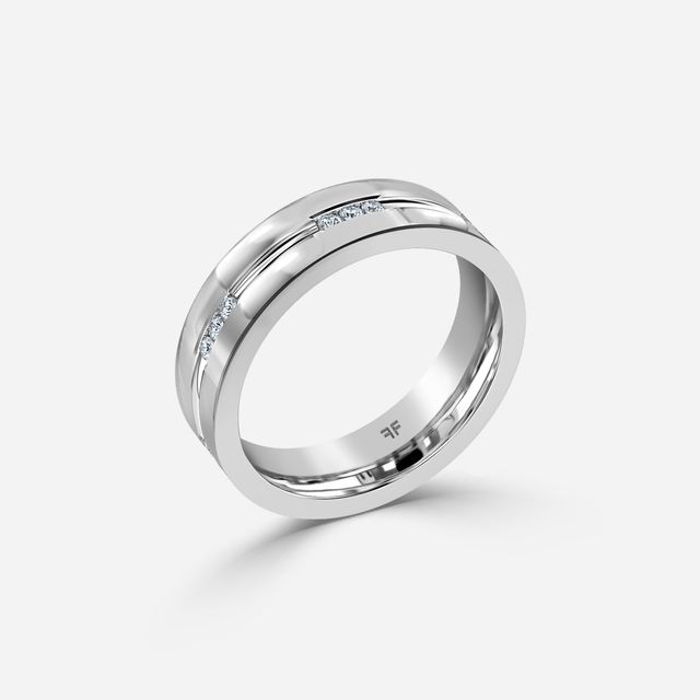 Orlando 6mm White Gold Wedding Ring