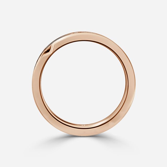 Orlando 6mm Rose Gold Wedding Ring