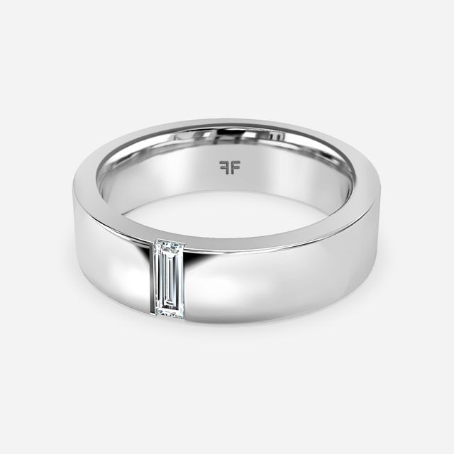 Henry 5mm White Gold Wedding Ring