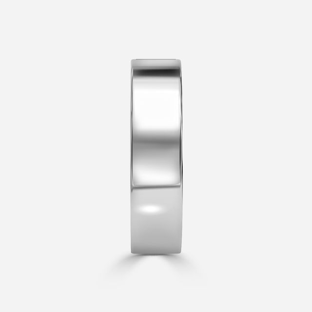 Henry 5mm White Gold Wedding Ring