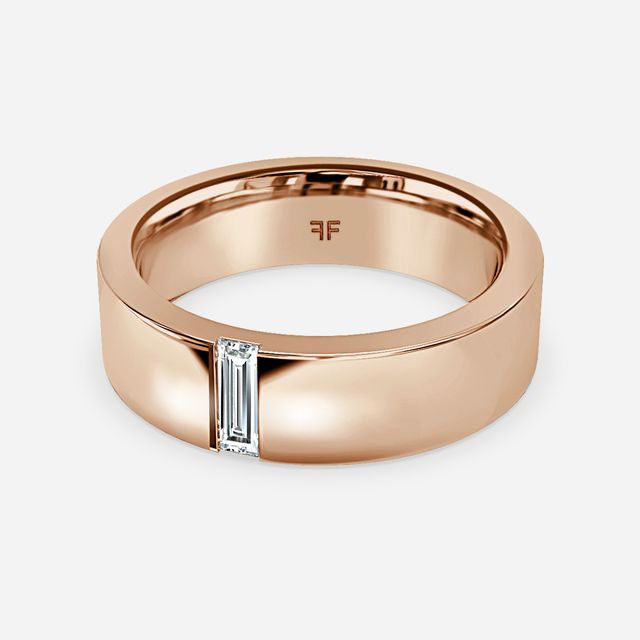 Henry 6mm Rose Gold Wedding Ring