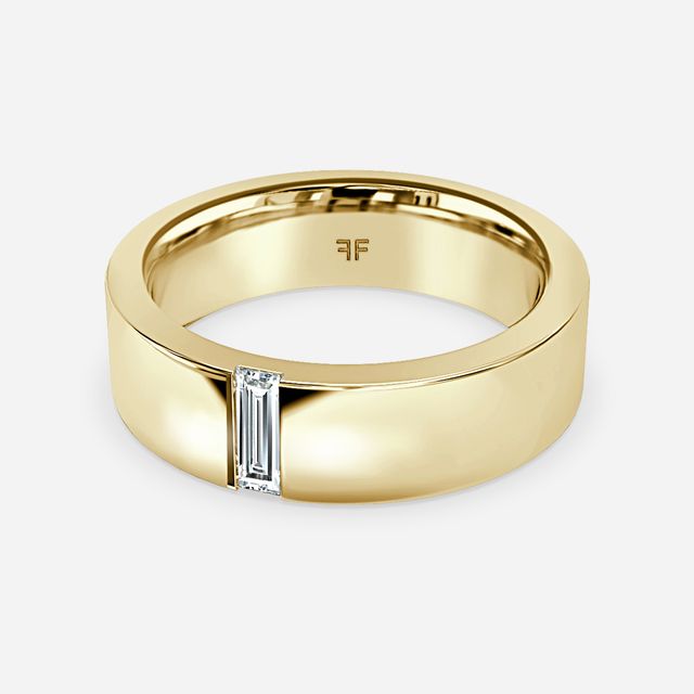 Henry 6mm Yellow Gold Wedding Ring