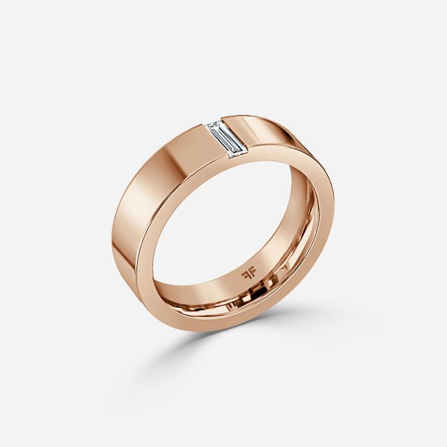 Henry 6mm Rose Gold Wedding Ring