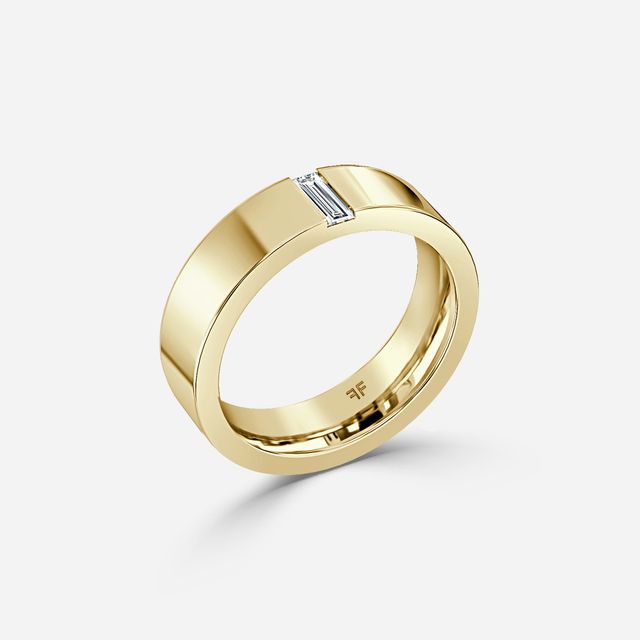 Henry 6mm Yellow Gold Wedding Ring