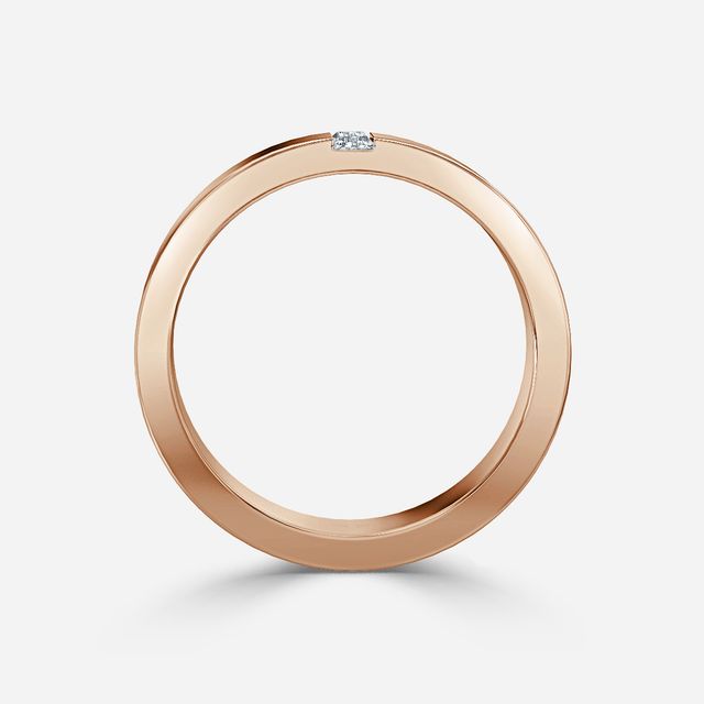 Henry 6mm Rose Gold Wedding Ring