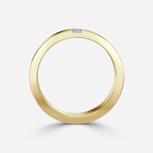 Henry 6mm Yellow Gold Wedding Ring