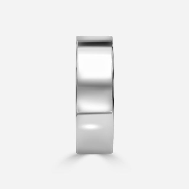 Henry 6mm White Gold Wedding Ring