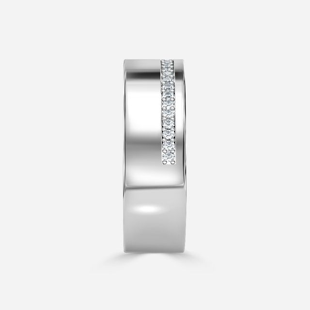 Adrian 6mm White Gold Wedding Ring