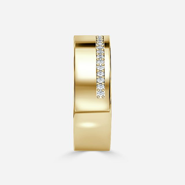 Adrian 6mm Yellow Gold Wedding Ring