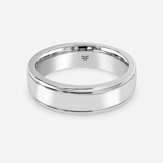 Carlo 5mm Platinum Wedding Ring