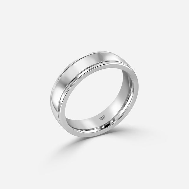 Carlo 5mm Platinum Wedding Ring