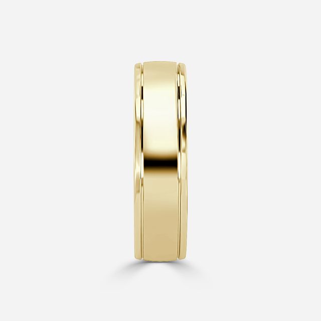 Carlo 5mm Yellow gold Wedding Ring