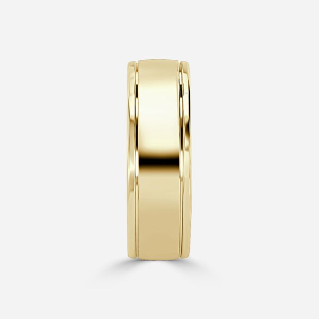 Carlo 6mm Yellow Gold Wedding Ring