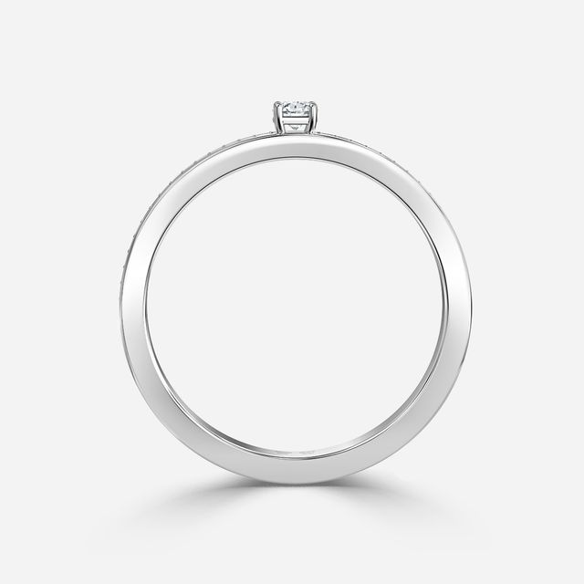 Lorelie White Gold Diamond Wedding Band