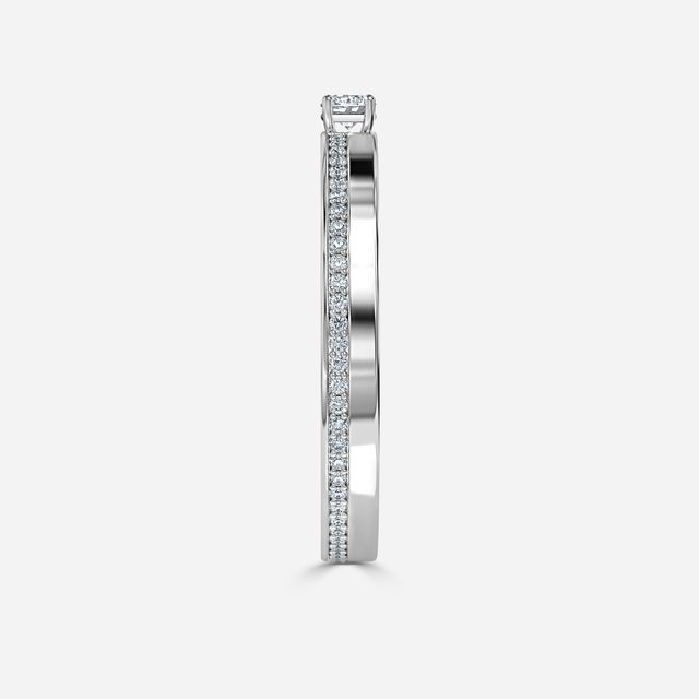 Lorelie White Gold Diamond Wedding Band