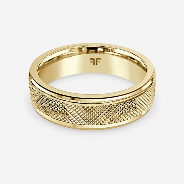 Matteo 6mm Yellow Gold Wedding Ring