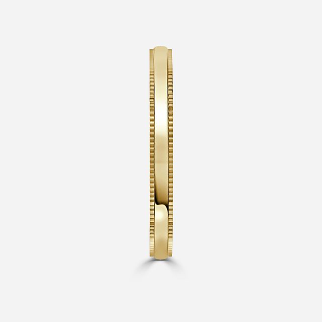Plain Wedding Ring In Yellow Gold