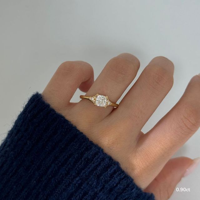 Francis Yellow Gold Engagement Ring