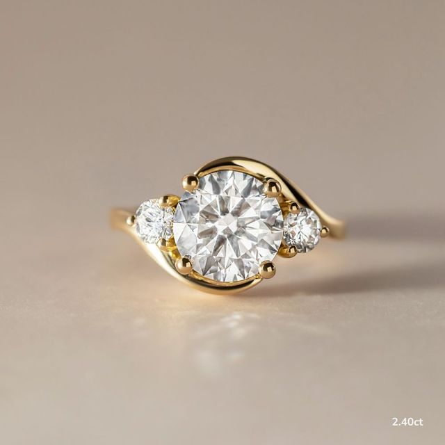 Demi Yellow Ring Unique Engagement Ring
