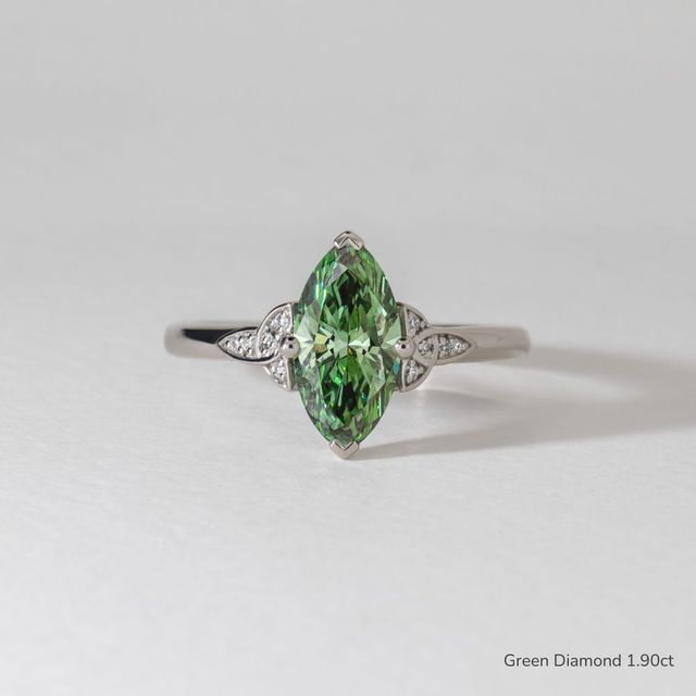Celtic Song Platinum Engagement Ring